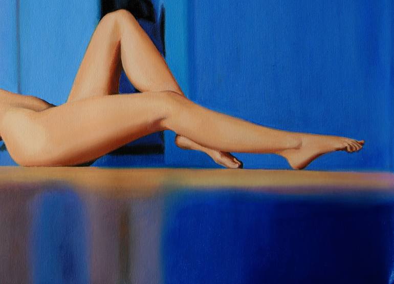 Original Figurative Nude Painting by Simona Tsvetkova