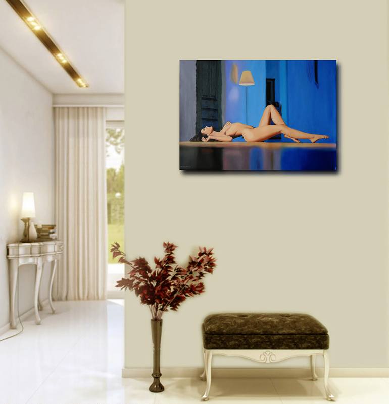 Original Figurative Nude Painting by Simona Tsvetkova