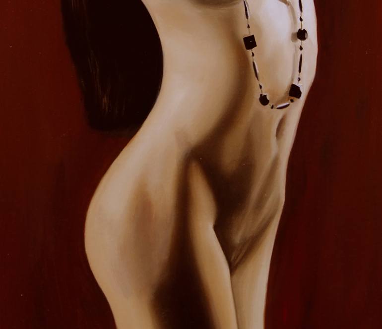 Original Figurative Nude Painting by Simona Tsvetkova