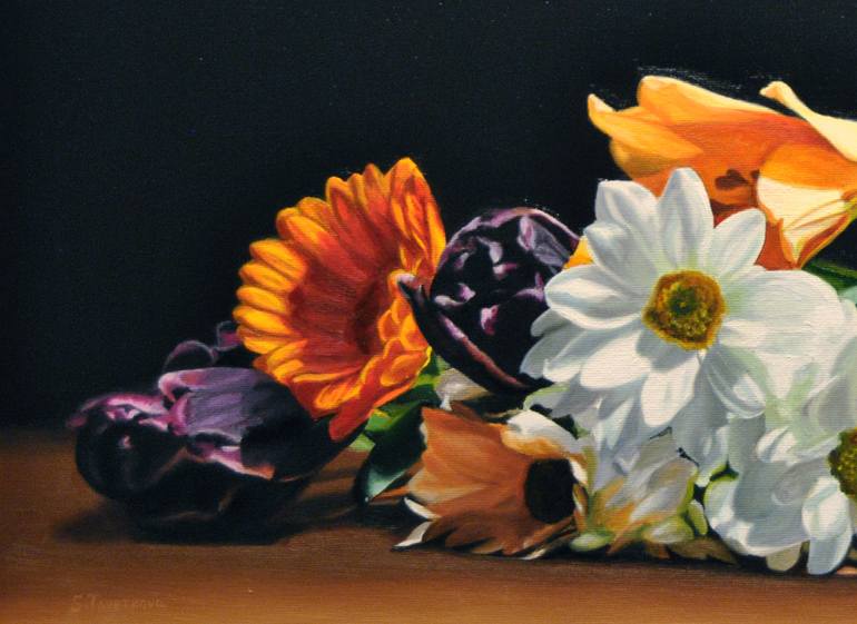 Original Fine Art Still Life Painting by Simona Tsvetkova