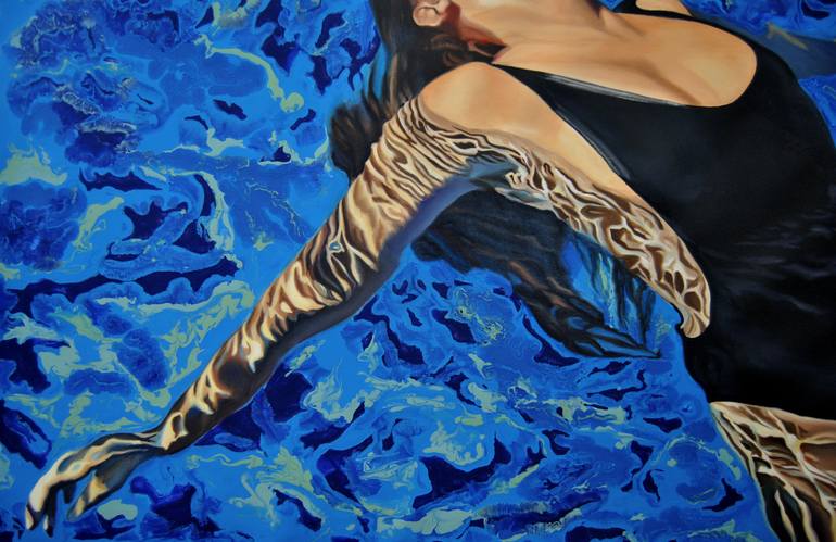 Original Figurative People Painting by Simona Tsvetkova