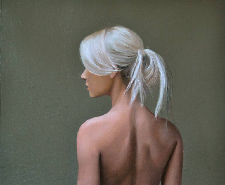 Original Figurative Nude Painting by Simona Tsvetkova