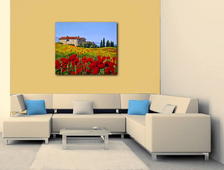 Original Impressionism Landscape Painting by Simona Tsvetkova