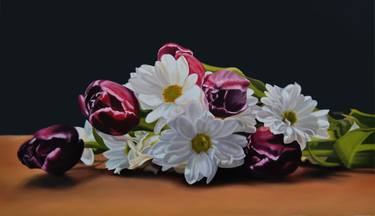 Original Fine Art Floral Paintings by Simona Tsvetkova