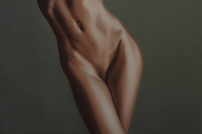 Original Figurative Nude Painting by Simona Tsvetkova