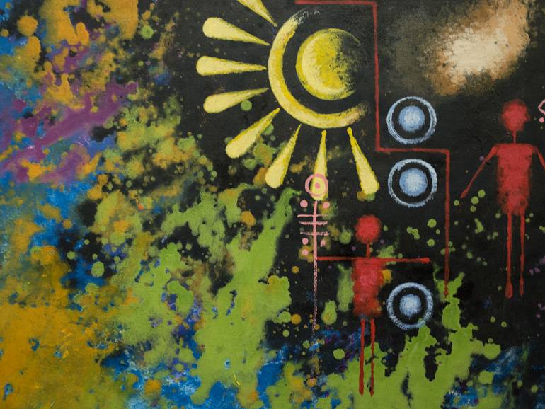 Original Abstract Other Painting by Cuerno De Cobre