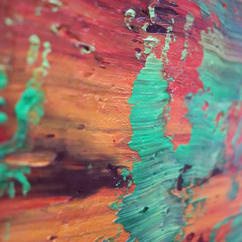 Original Abstract Expressionism Abstract Painting by Koen Lybaert