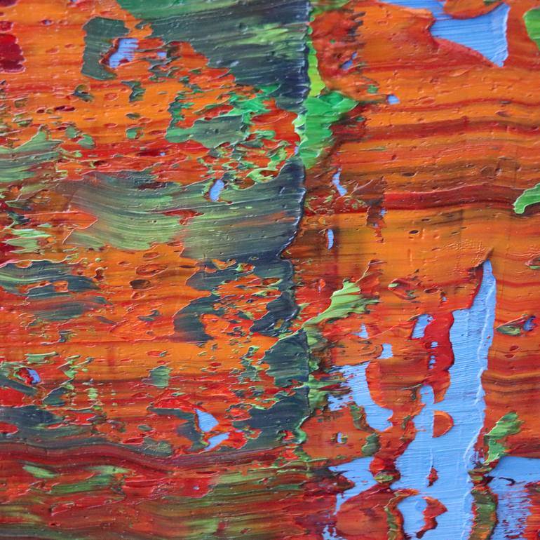 Original Abstract Expressionism Abstract Painting by Koen Lybaert