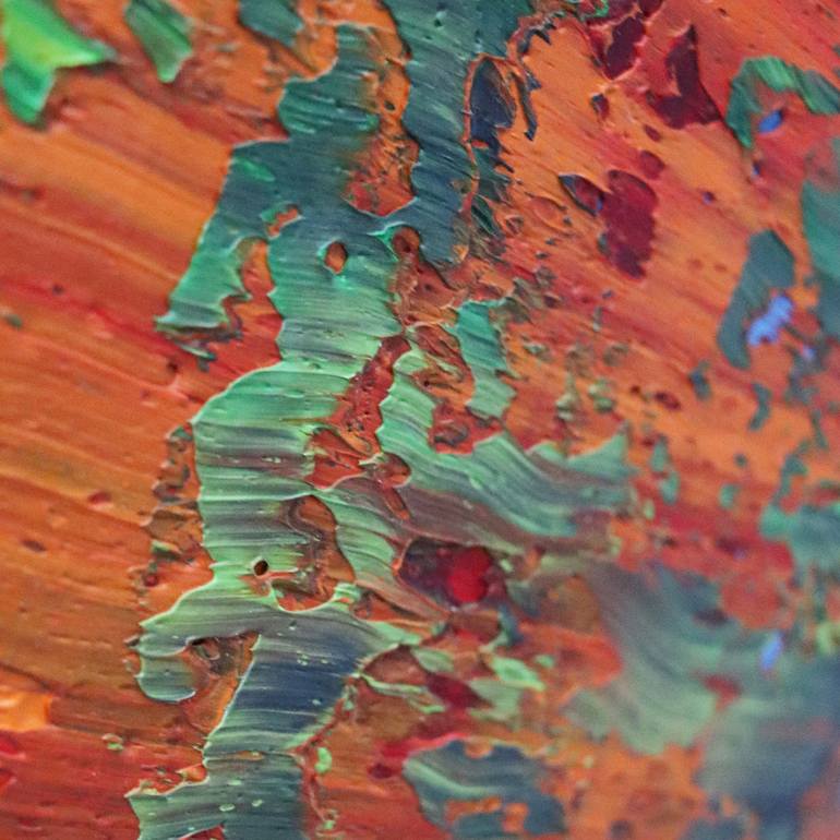Original Abstract Expressionism Abstract Painting by Koen Lybaert