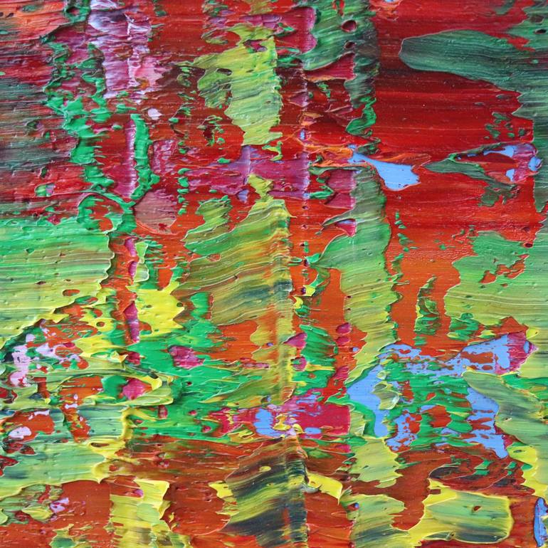 Original Abstract Expressionism Abstract Painting by Koen Lybaert