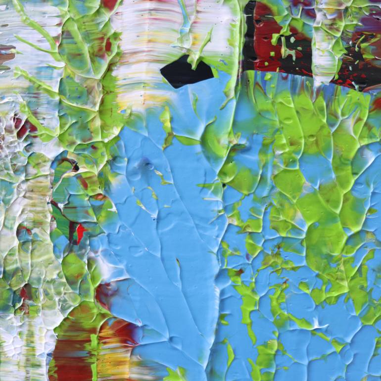 Original Abstract Expressionism Abstract Painting by Koen Lybaert