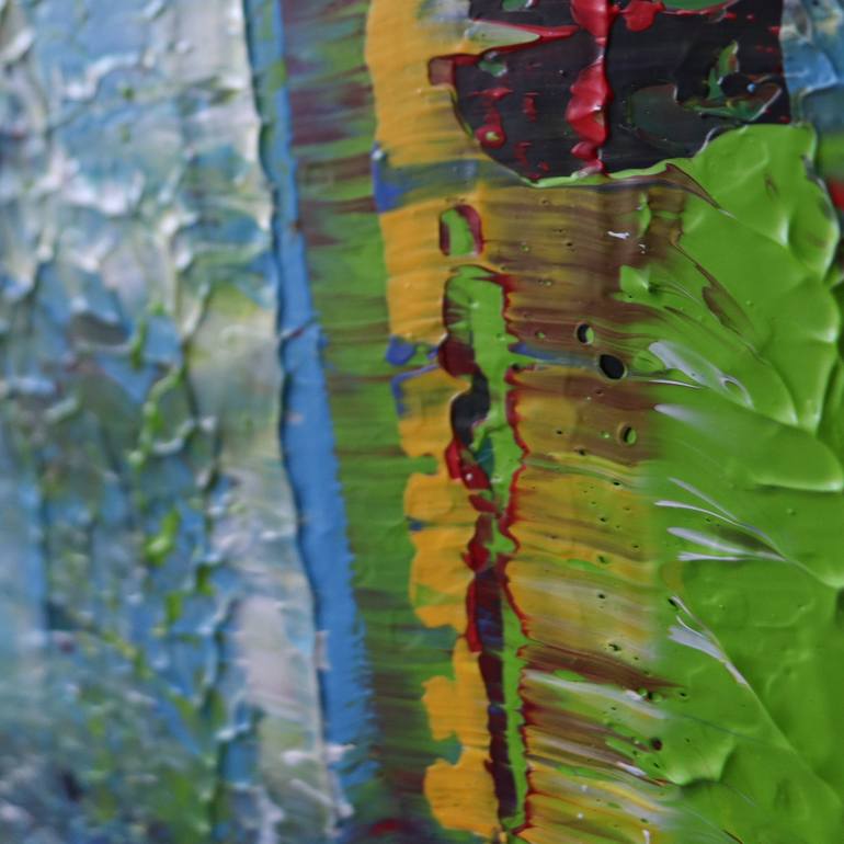 Original Abstract Expressionism Abstract Painting by Koen Lybaert