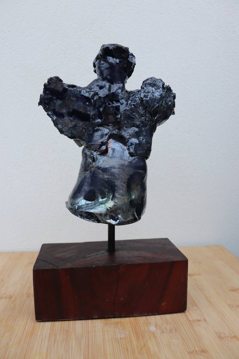 Original Abstract Expressionism Abstract Sculpture by Koen Lybaert
