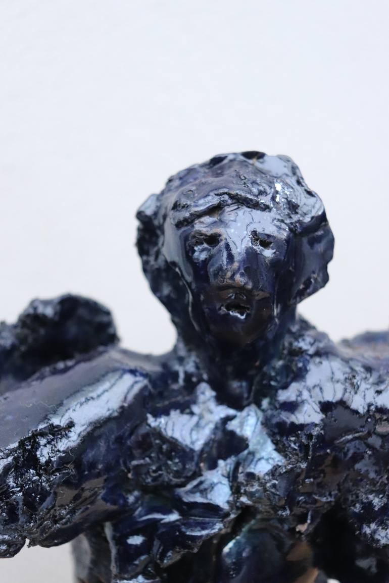 Original Abstract Expressionism Abstract Sculpture by Koen Lybaert