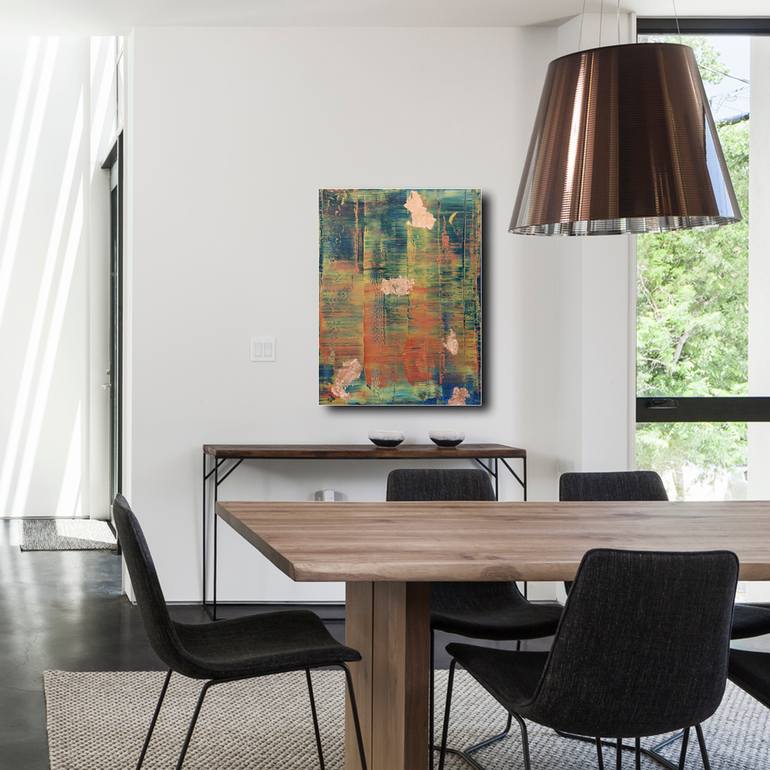 Original Abstract Expressionism Abstract Painting by Koen Lybaert