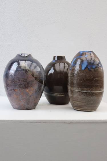 3 Raku vessels thumb