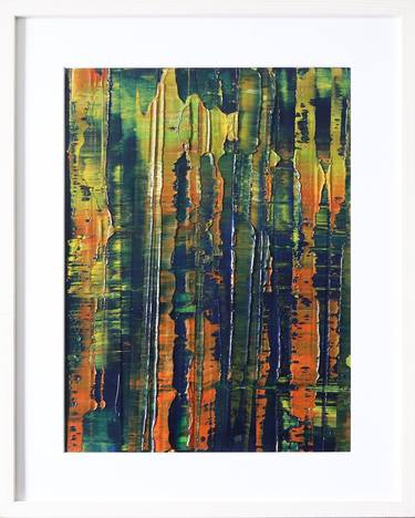 Original Abstract Expressionism Abstract Paintings by Koen Lybaert