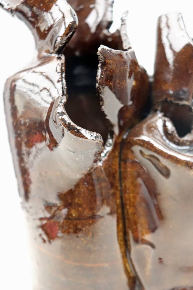 Original Abstract Expressionism Abstract Sculpture by Koen Lybaert