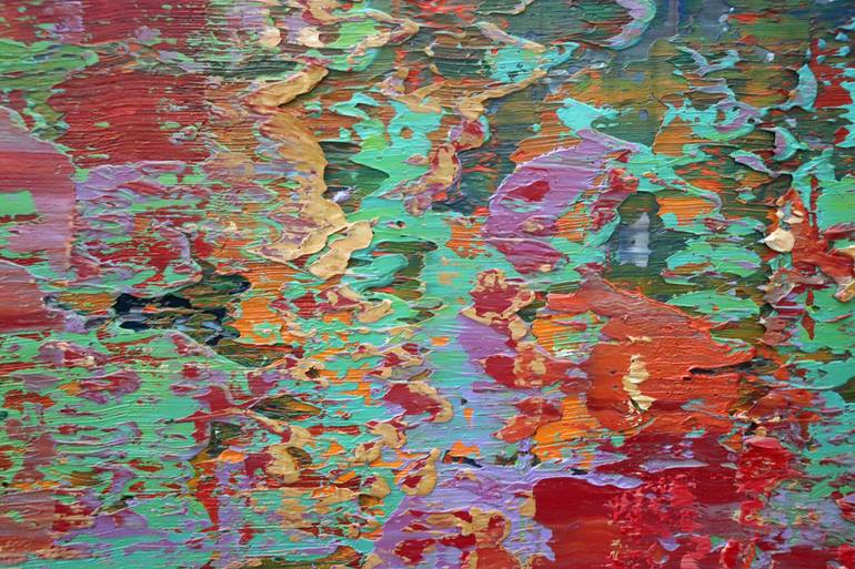 Original Abstract Expressionism Abstract Painting by Koen Lybaert
