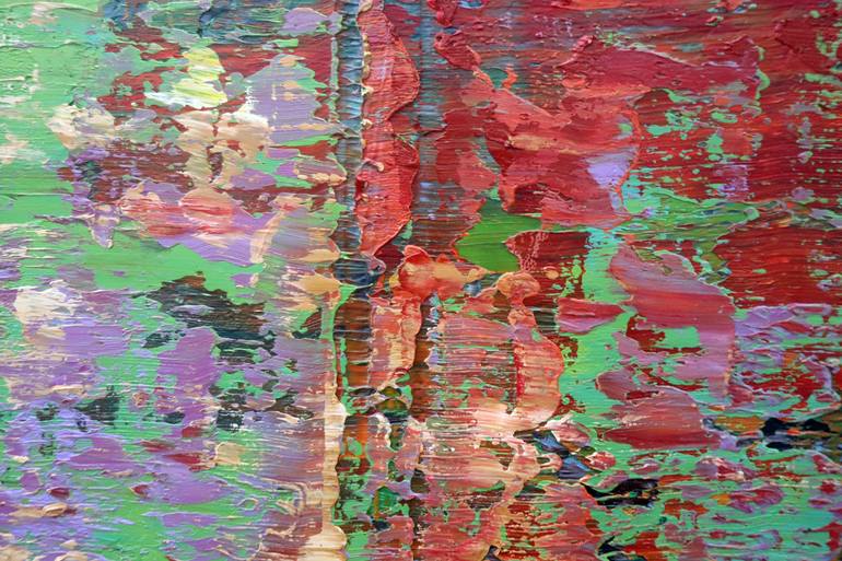 Original Abstract Expressionism Abstract Painting by Koen Lybaert
