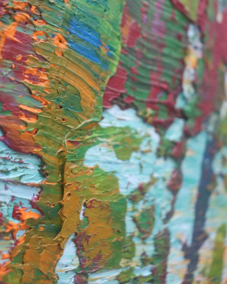 Original Abstract Expressionism Abstract Painting by Koen Lybaert