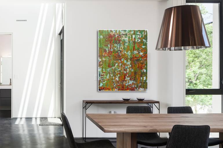 Original Abstract Expressionism Abstract Painting by Koen Lybaert