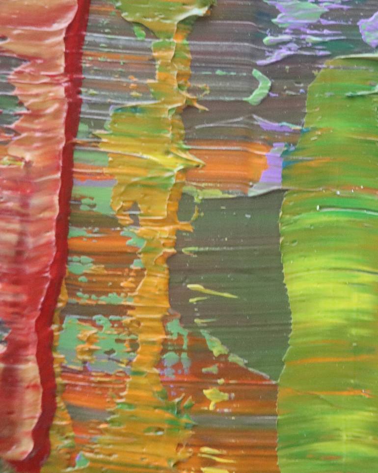 Original Abstract Expressionism Abstract Painting by Koen Lybaert