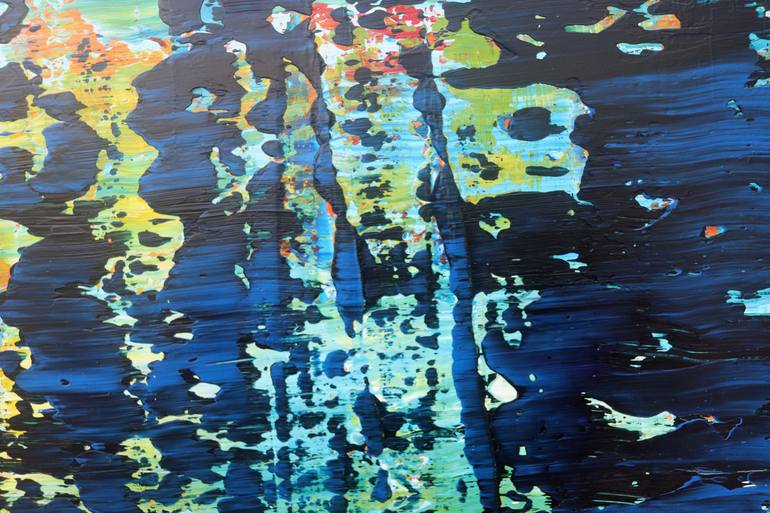 Original Abstract Expressionism Abstract Painting by Koen Lybaert