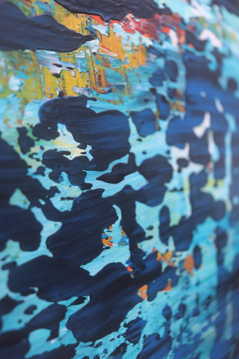 Original Abstract Expressionism Abstract Painting by Koen Lybaert