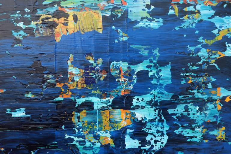 Original Abstract Expressionism Abstract Painting by Koen Lybaert