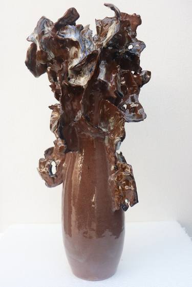 Original Abstract Expressionism Abstract Sculpture by Koen Lybaert