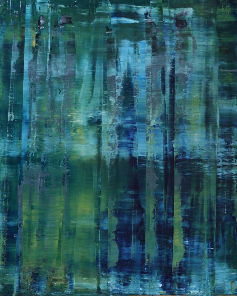 abstract N° 789 [Chingley Wood - Bewl Water] - SOLD [USA]