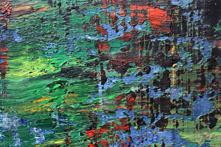 Original Abstract Painting by Koen Lybaert