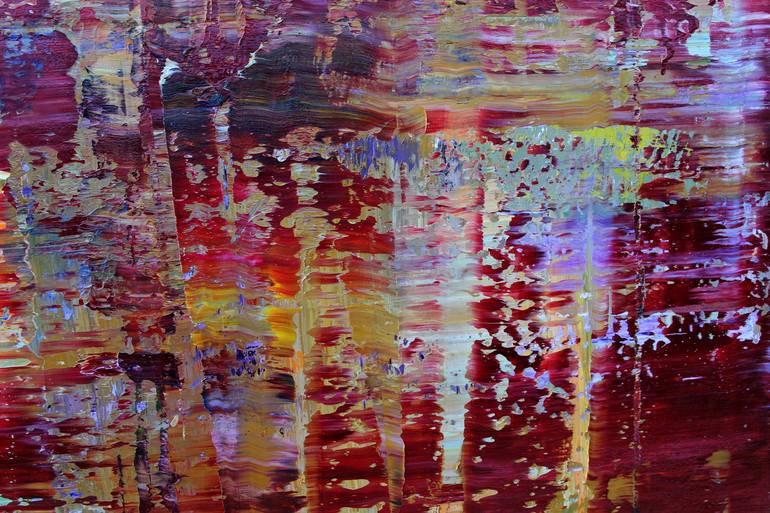 Original Abstract Nature Painting by Koen Lybaert