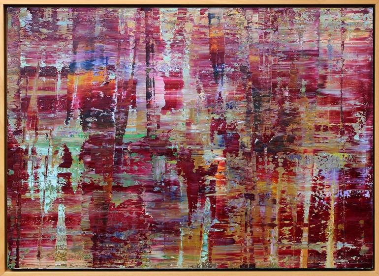 Original Abstract Nature Painting by Koen Lybaert