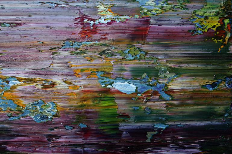 Original Abstract Nature Painting by Koen Lybaert