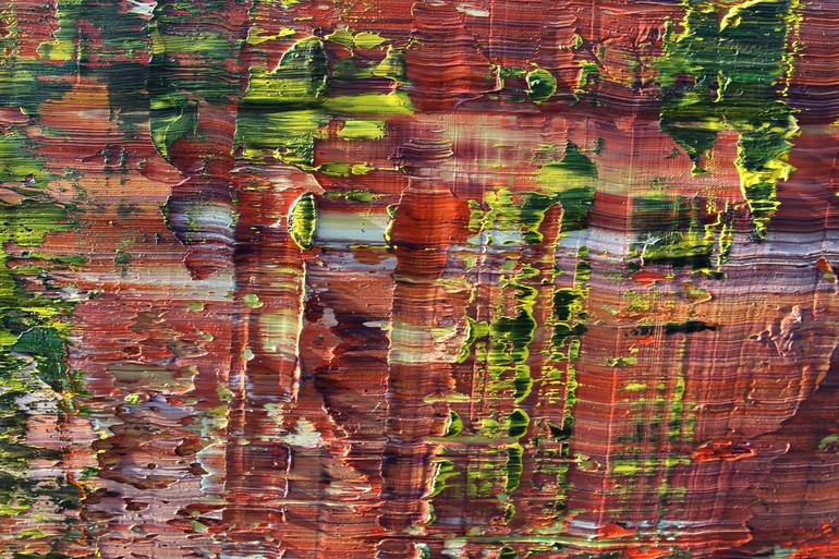 Original Abstract Nature Painting by Koen Lybaert