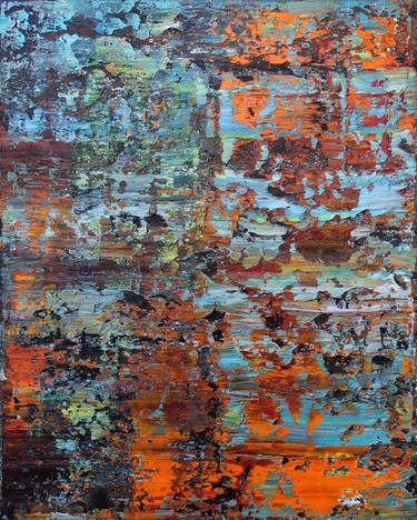 Saatchi Art Artist Koen Lybaert; Painting, “abstract N° 1348 [Coachella Valley] - SOLD [USA]” #art