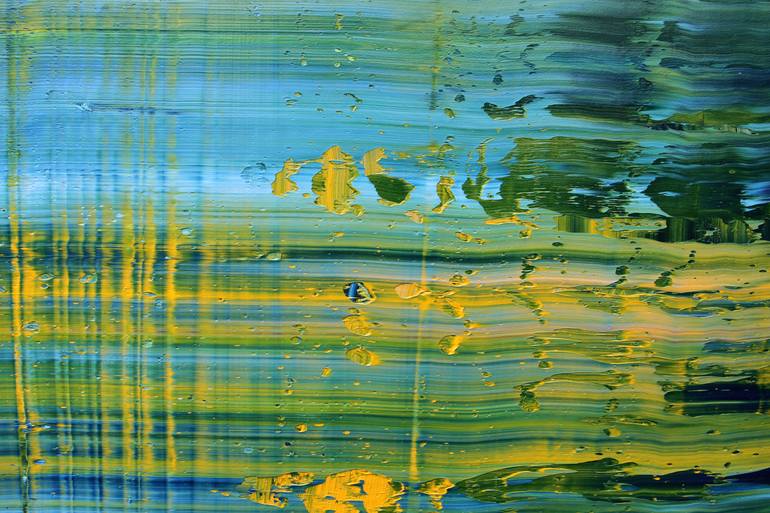 Original Abstract Nature Painting by Koen Lybaert