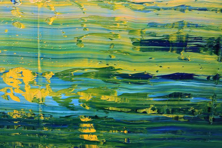 Original Abstract Nature Painting by Koen Lybaert