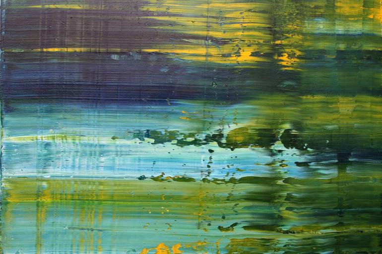 Original Abstract Nature Painting by Koen Lybaert
