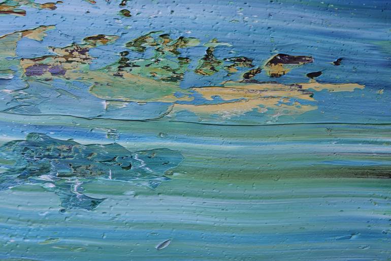 Original Abstract Landscape Painting by Koen Lybaert