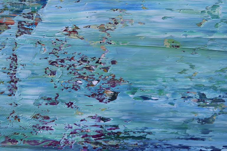 Original Abstract Landscape Painting by Koen Lybaert