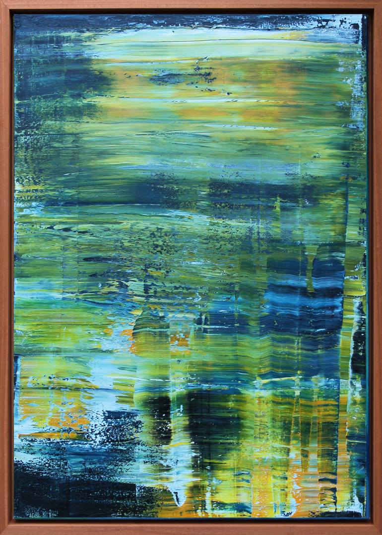 Original Abstract Painting by Koen Lybaert