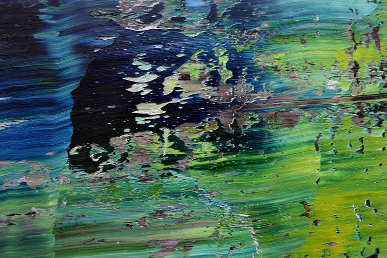 Original Abstract Nature Painting by Koen Lybaert