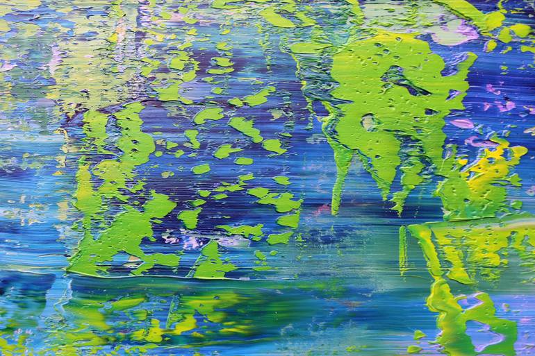 Original Abstract Nature Painting by Koen Lybaert