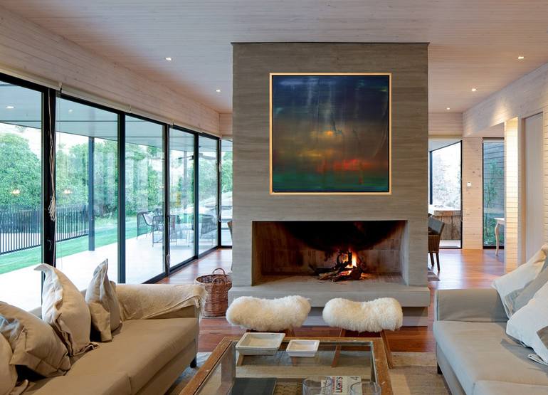 Original Fine Art Abstract Painting by Koen Lybaert