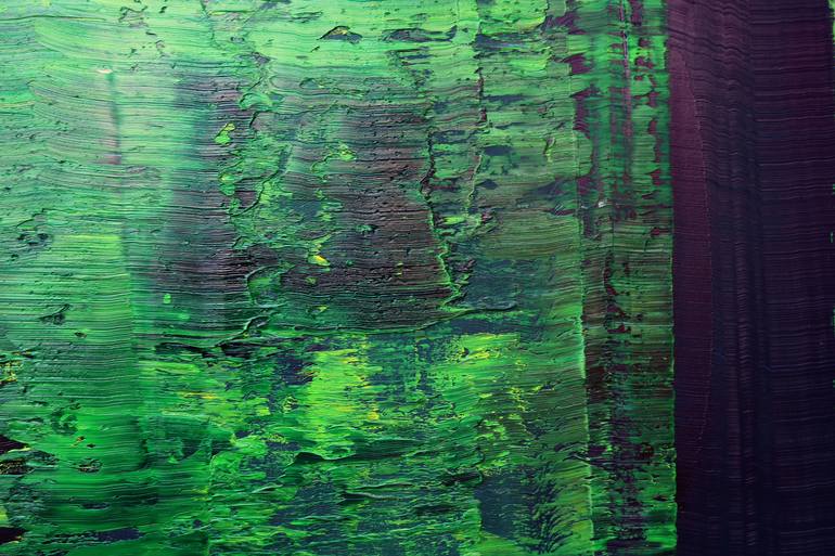 Original Abstract Nature Painting by Koen Lybaert