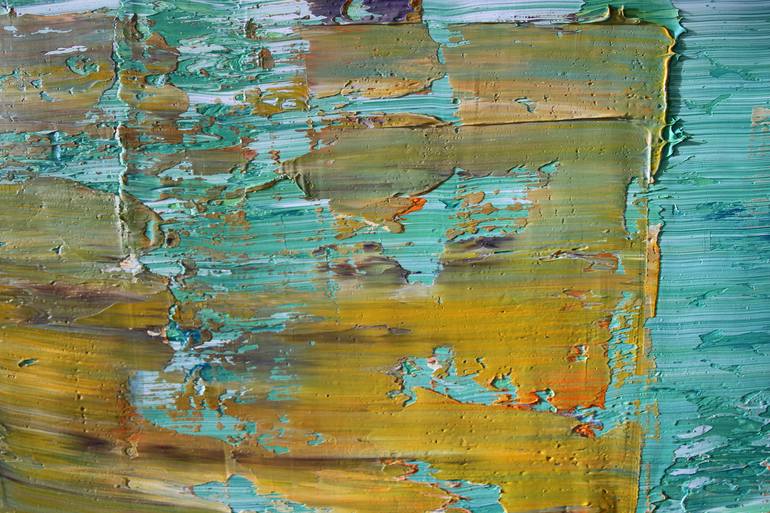 Original Abstract Nature Painting by Koen Lybaert