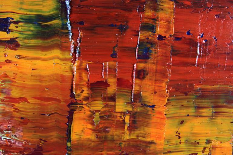 Original Abstract Nature Painting by Koen Lybaert